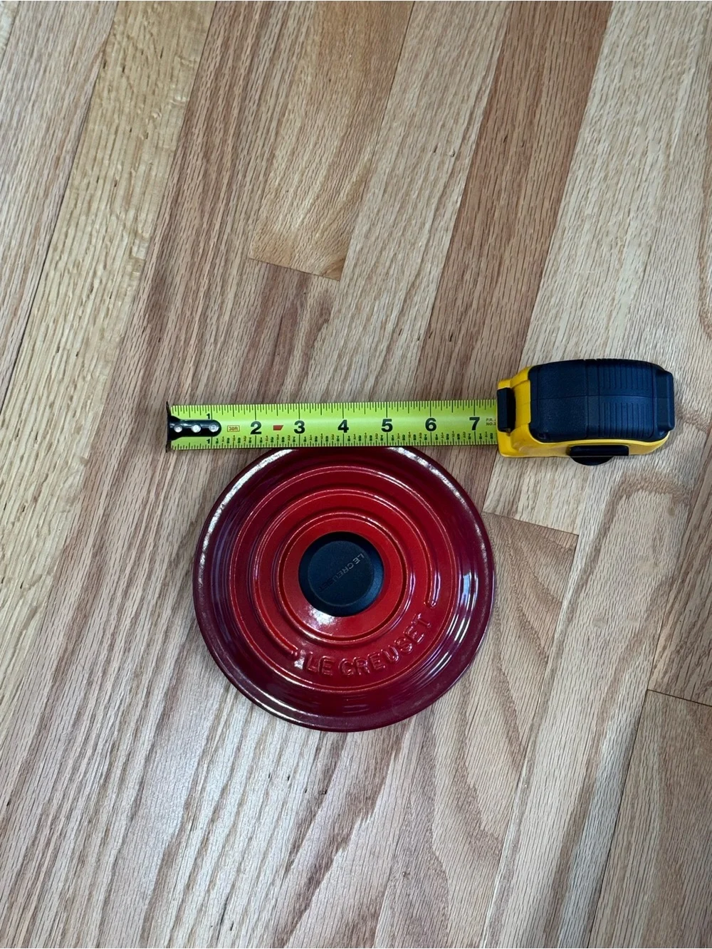 Le Creuset bright red